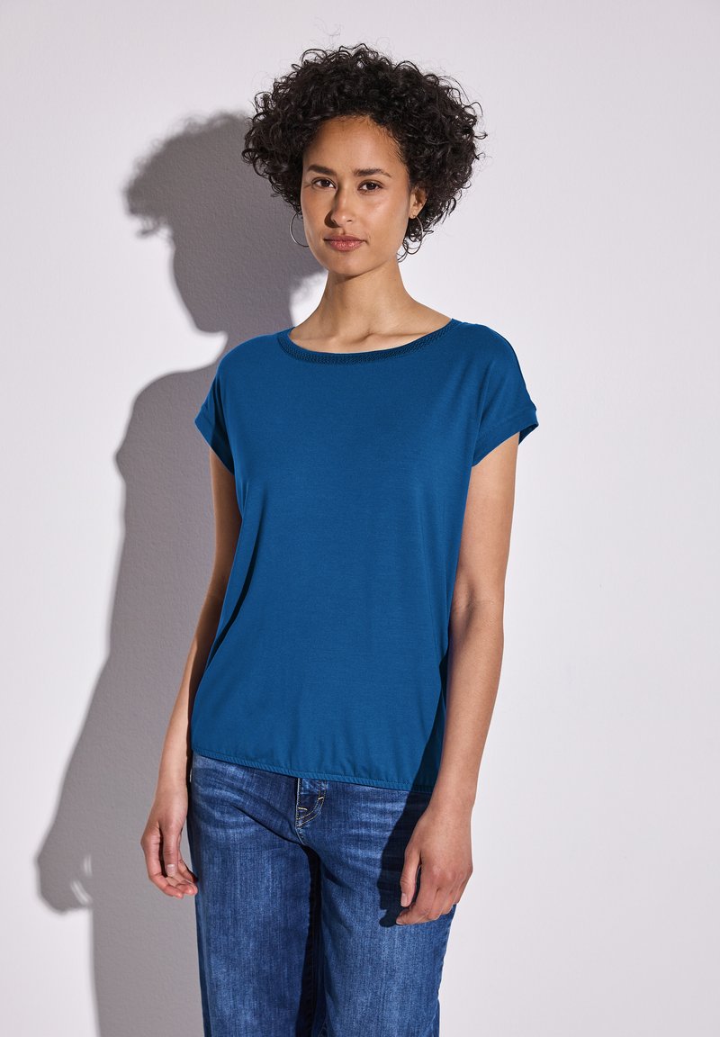 Street One Jednoduché tričko - blau