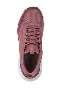 Skechers EDGERIDE-POWER FLOW - Sneakers laag - dark mauve trim