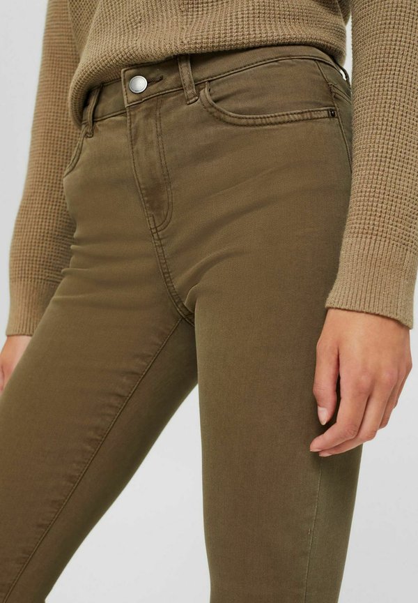 Trousers - dark khaki3