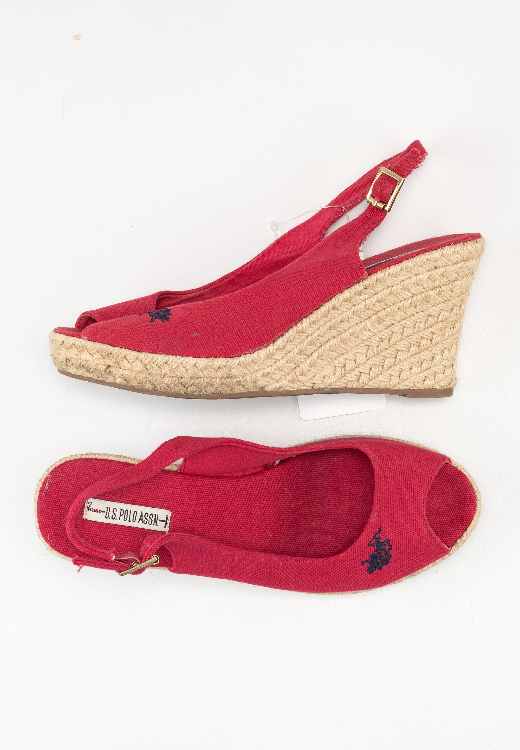 Polo Espadrilles pink/red (Pre-owned) Zalando