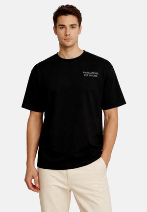 Only & Sons, ONLY & SONS T-SHIRT CASPIAN AIRFLEX AMORE KURZARMSHIRT - T-shirt con stampa - schwarz