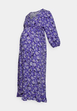 Pieces Maternity PMHARMONY MIDI DRESS - Rochie din jerseu - purple opulence