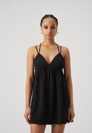 ONLNOVA LIFE LUX RAE DRESS SOLID - Jurk - black