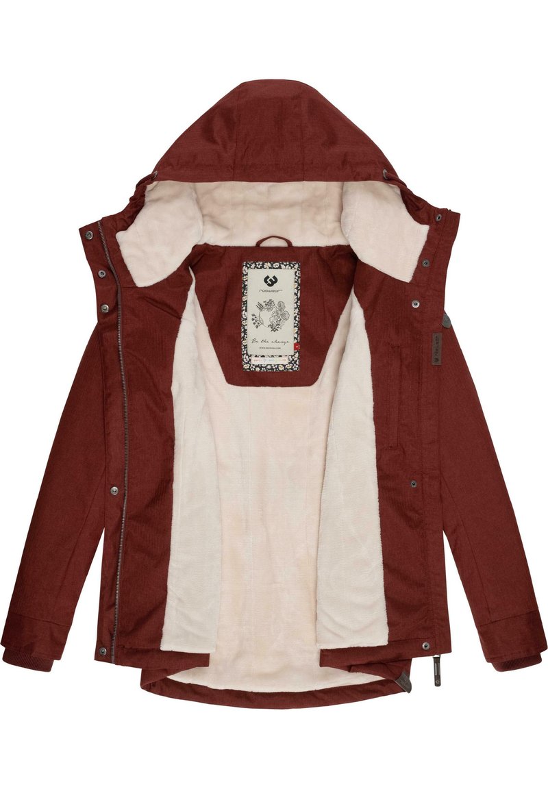 Ragwear MONADE Winterjacke wine red/nicht definiert Zalando