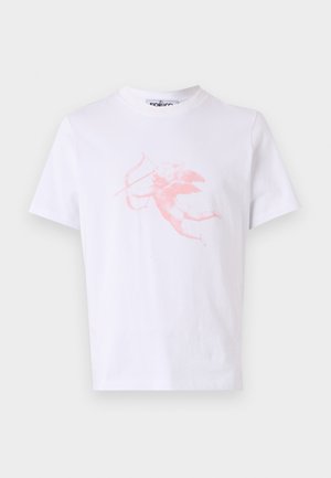 Fiorucci CUPID PRINT REGULAR FIT UNISEX - T-Shirt print - white