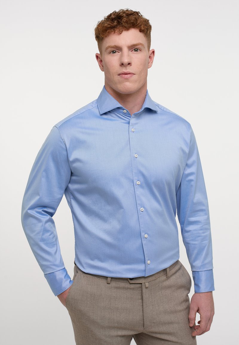 Eterna SOFT LUXURY SHIRT - MODERN FIT - Zakelijk overhemd - mittelblau
