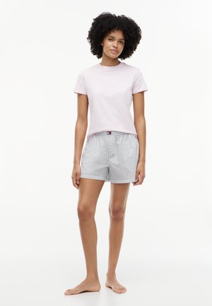 Tommy Hilfiger, 3 PACK - Πάνω μέρος πιτζάμας - black/white/l pink