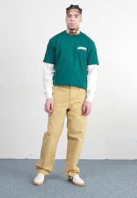 Carhartt WIP SINGLE KNEE PANT - Stoffhose - bourbon aged