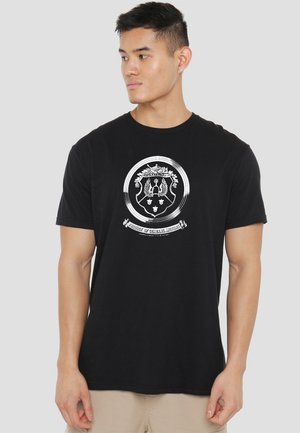OLDSMOBILE  CREST EMBLEM - Print T-shirt - black