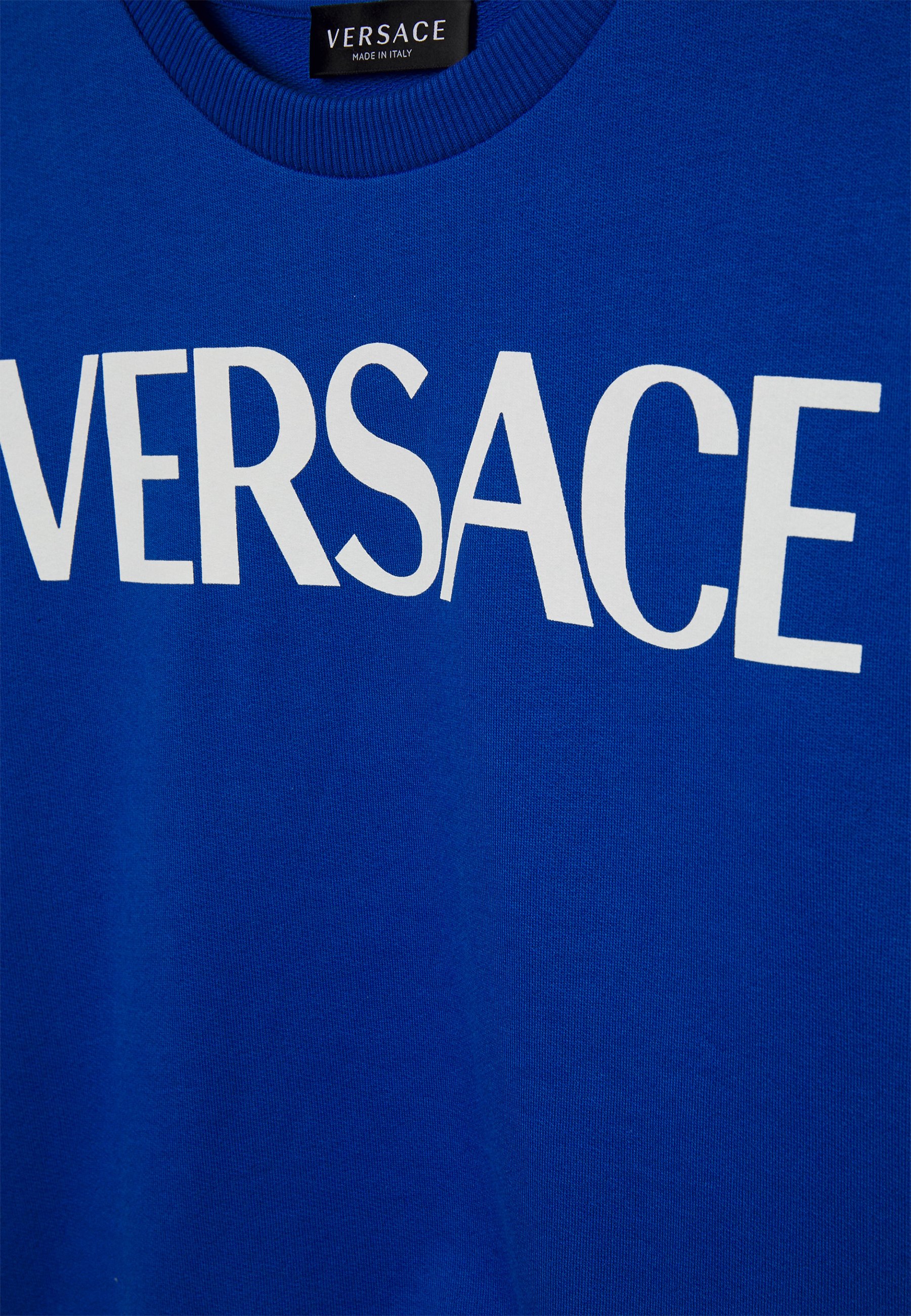 Versace Sudadera con logotipo Azul real | Sudaderas Hombre » Jeff Stehr