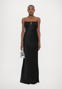 Anna October TULIP MAXI DRESS - Galajurk - black