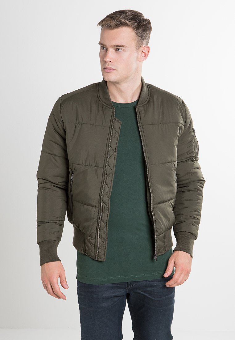 No Excess Jacket Short Fit Bomber Light Army | Outlet | Heren | Groen