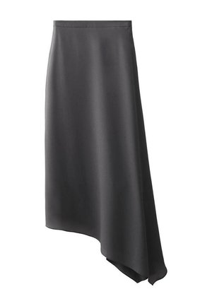 ASYMMETRICAL - Falda larga - grey