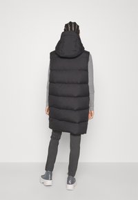Marc O'Polo LONG FIXED HOOD WELT POCKETS - Vesta - black