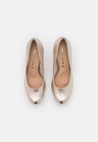 Tamaris Plateaupumps - light gold