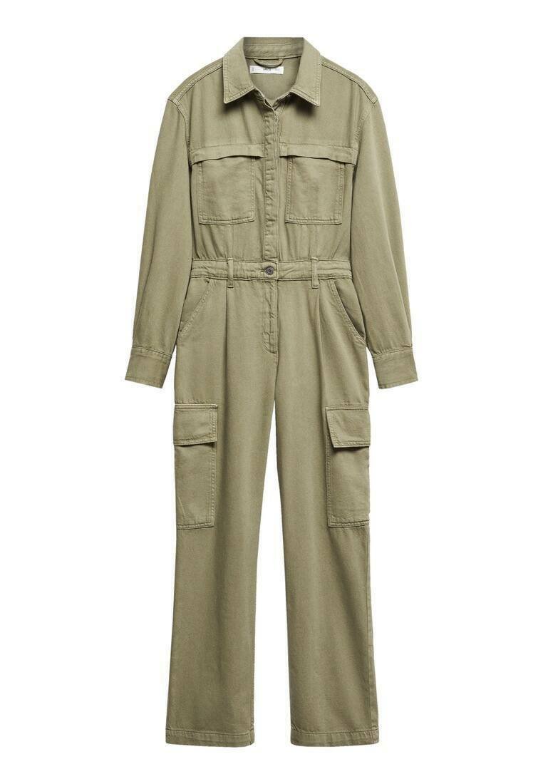 Mango Jumpsuit kaki