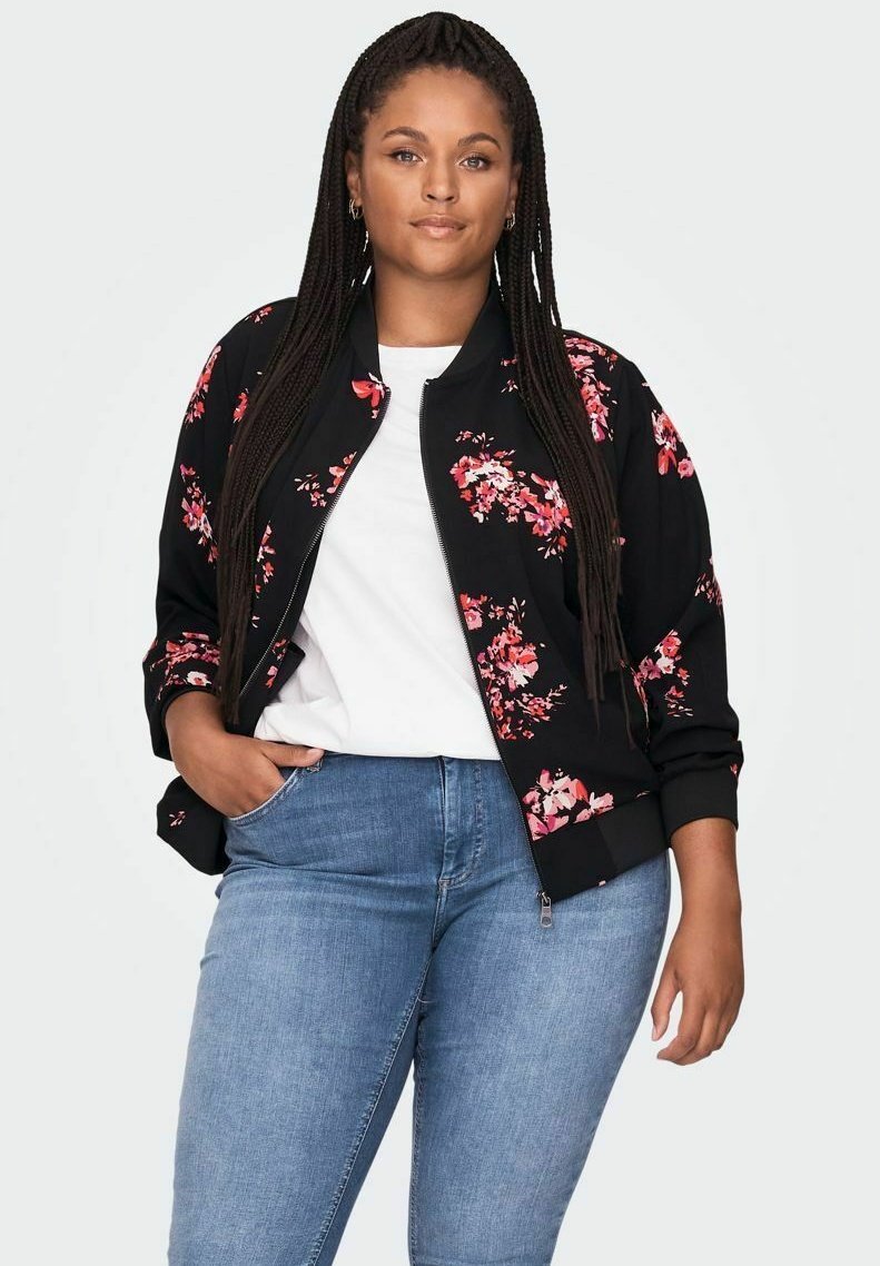 Only Carmakoma Mathilde long waistcoat black main image 1