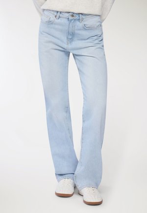 STRAIGHT FIT - Jeans baggy - blu denim chiaro
