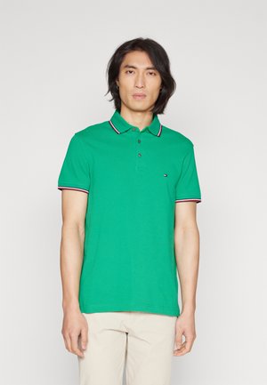 Tommy Hilfiger TIPPED SLIM  - Polo shirt - olympic green