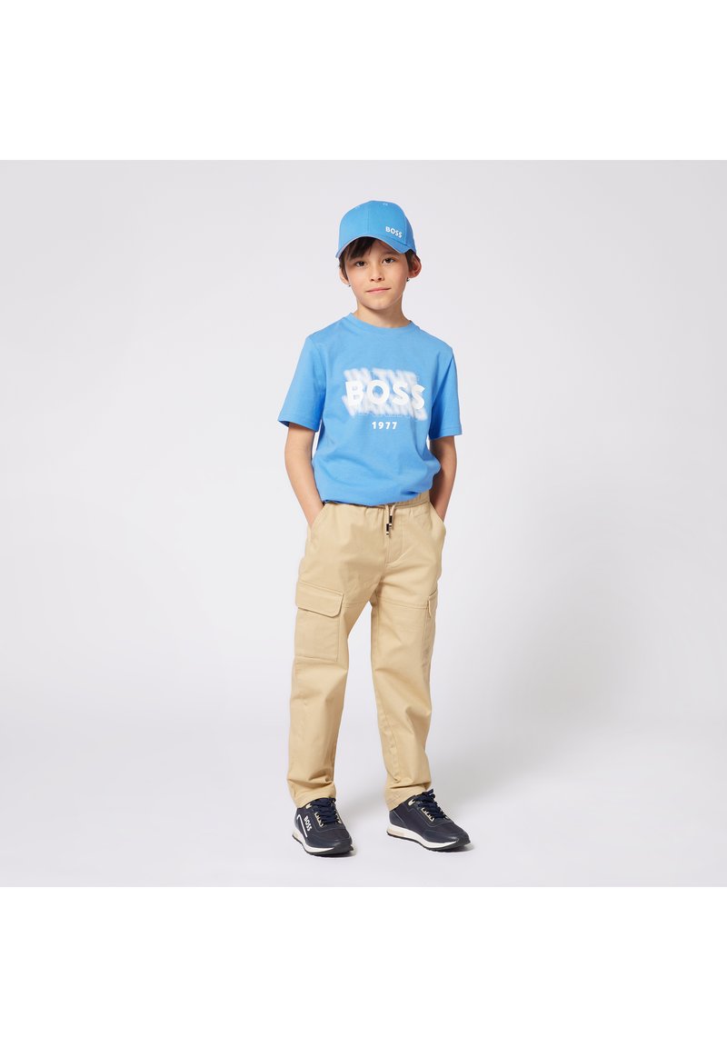 BOSS Kidswear - SHORT SLEEVES - T-Shirt print - navy, Vergrößern