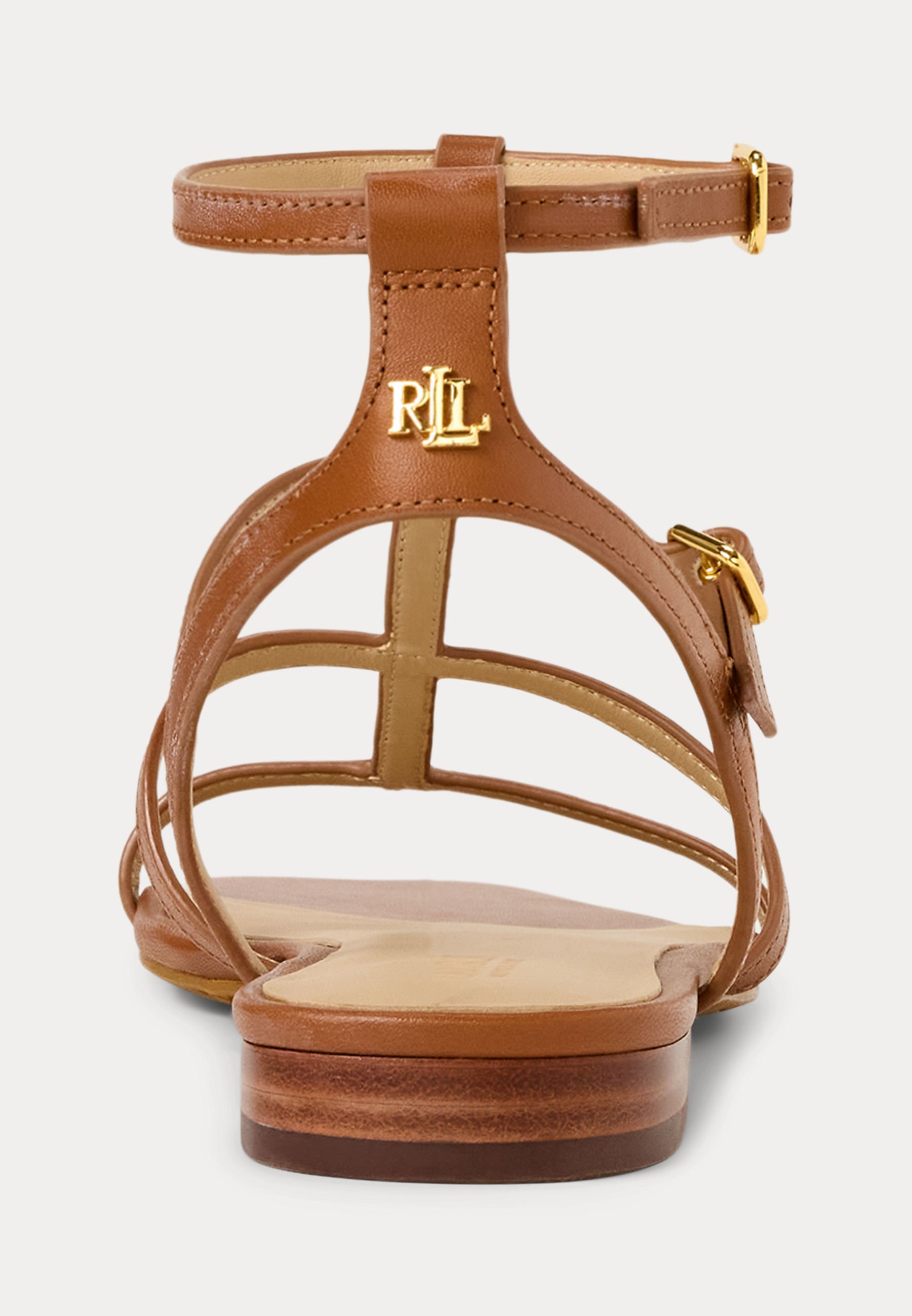 LAURENRALPHLAUREN Everley Calfskin Gladiator Sandal 国内発送 送関込☆LAURENRALPHLAUREN Everley Calfskin Gladiator Sandal