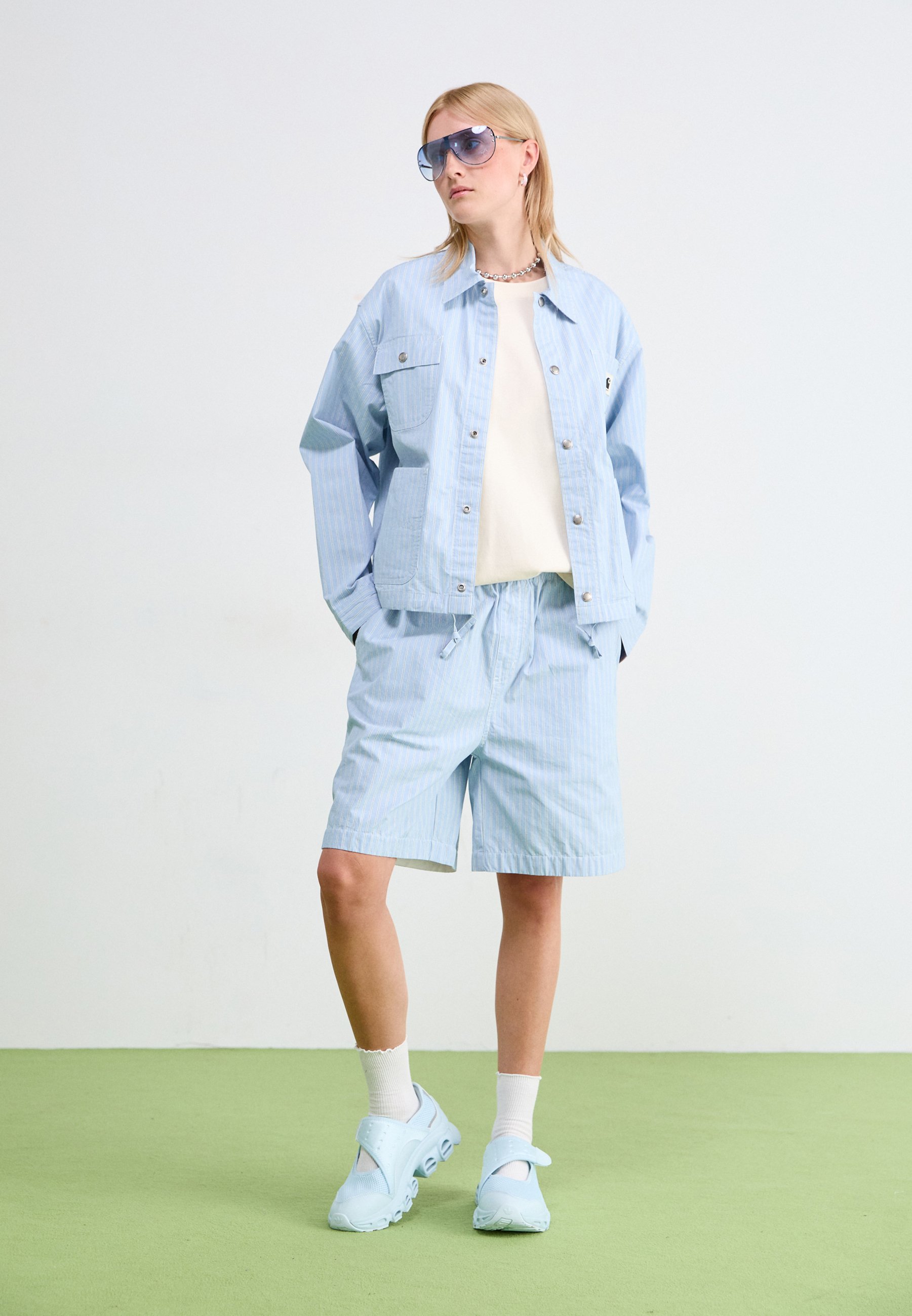 adidas Originals ADIFOM MEGAJANE W - Trainers - sky tint