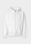 CLUB - Sweatjacke - birch heather/white