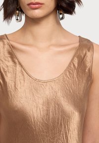 Max Mara Leisure TALETE - Koktailové šaty/večierkové šaty - cuoio