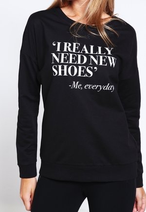 Sweatshirt - black