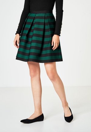A-snit nederdel - dark green