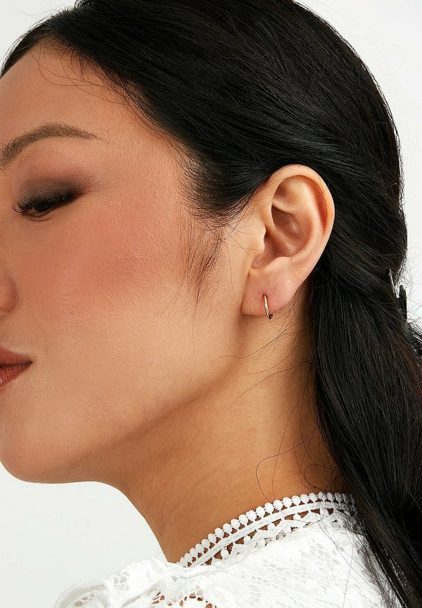 Ohrringe - gulguld färgad