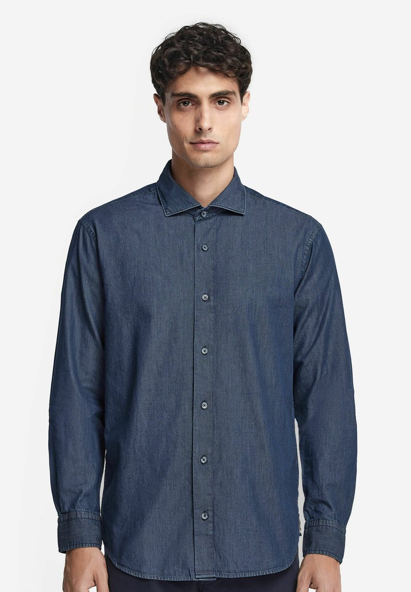 Falconeri Skjorta - blau denim dark