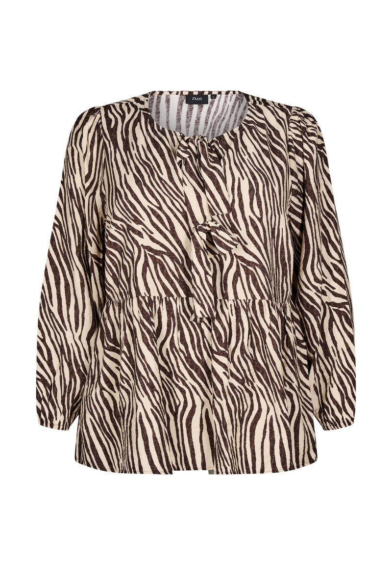 Zizzi Blouse bruin