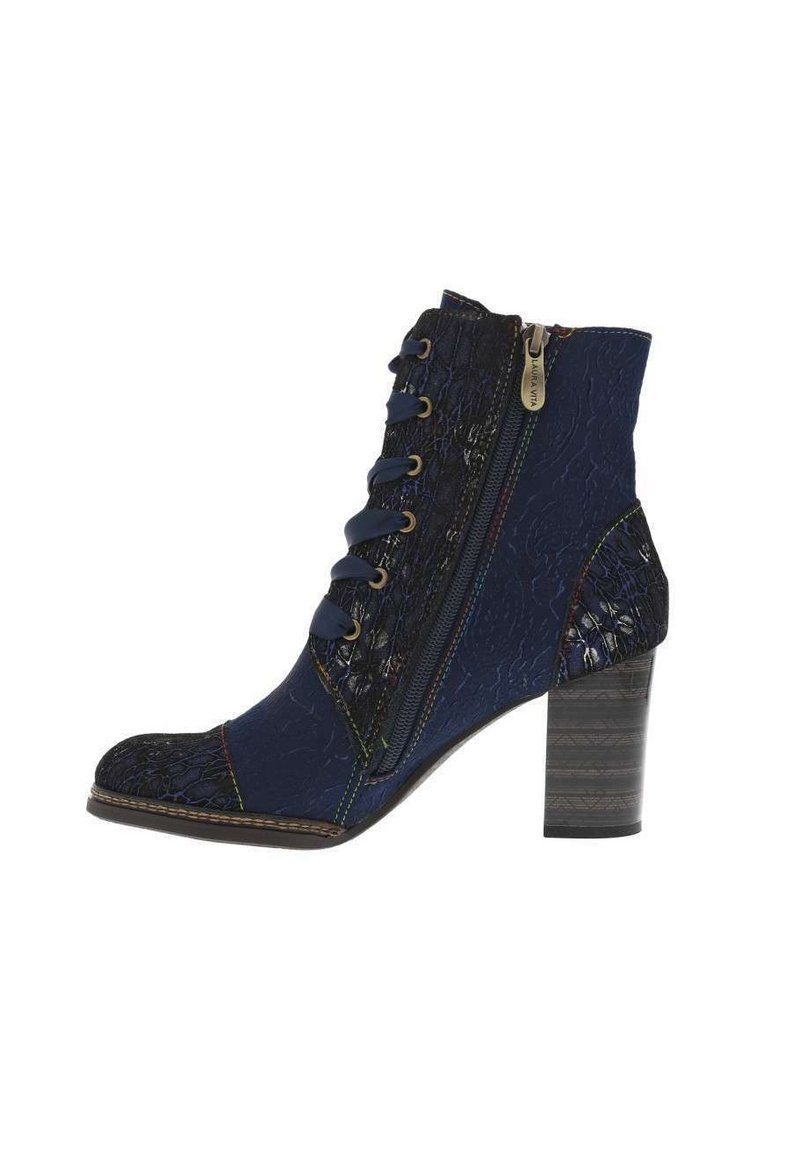 LAURA VITA Bottines à talons hauts - bleues