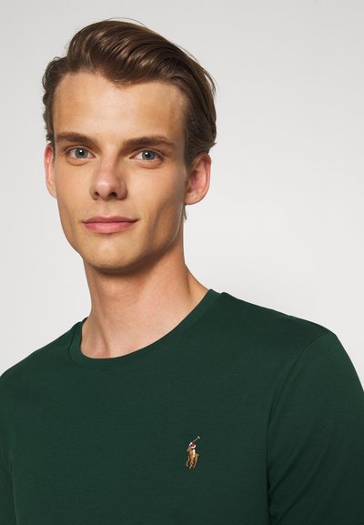 Polo Ralph Lauren CUSTOM SLIM FIT SOFT COTTON T-SHIRT - T-shirt básica - college green