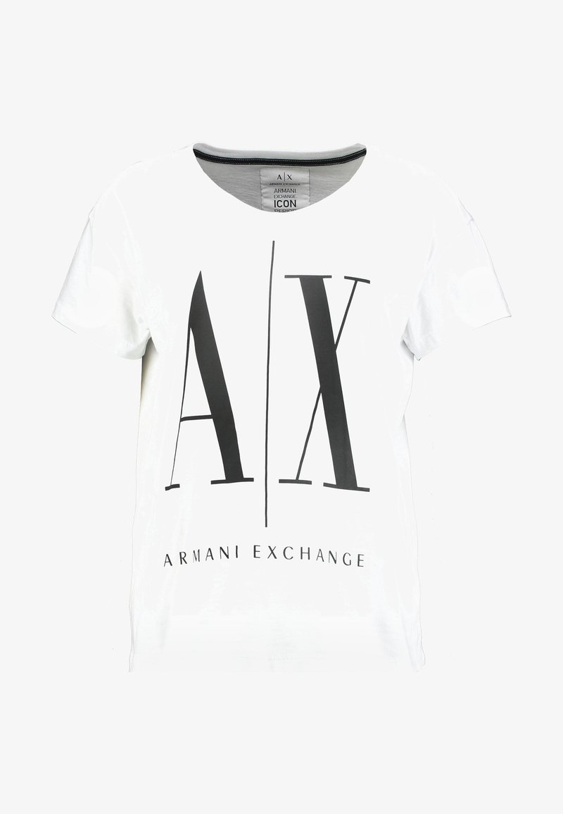 Black and white armani exchange shirt deals
