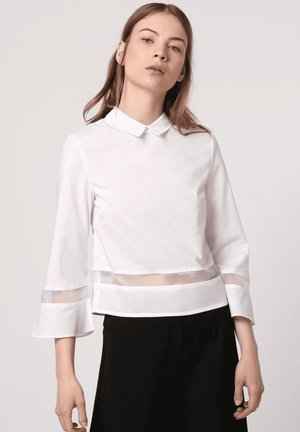 CON MANGA LARGA - Blusa - blanco