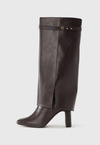 Niet geselecteerd, dark brown