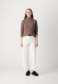 Mos Mosh THYRA HIGHNECK - Trui - braun