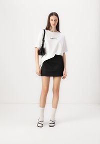 JJXX JXMILLOW LOOSE TEE - Marškinėliai su spaudiniu - bright white