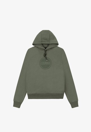 Khaki roheline kapuutsiga särk, millel on reguleeritav nöör, keskel ringikujuline logo. Ribidega mansetid ja äär, et tagada kindel sobivus.