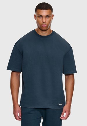 Dropsize, SUPER HEAVY BLANK T-SHIRT - T-shirt basique - moss green