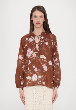VITERBO - Bluse - marrone