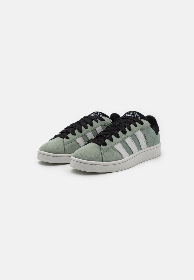 adidas gazelle silver green womens Adidas Campus 00s 'Crystal White Dark Green' – EBITAF main image 1
