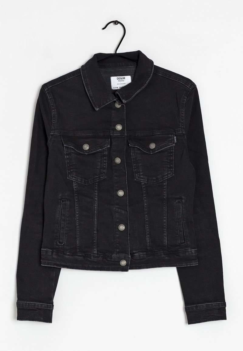 Bershka Veste en jean - black