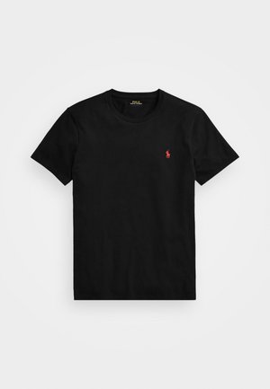 CUSTOM SLIM FIT - T-shirt - bas - black