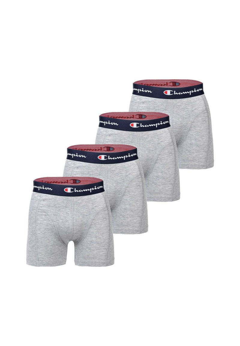 Champion 4 PACK - Boxer brief - hellgrau meliert