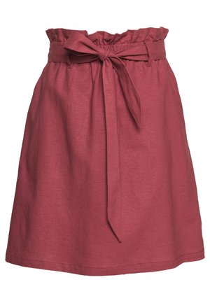 Re.draft Jupe trapèze - red