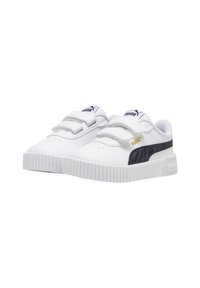 Puma BASKET  ZEBRA - Scarpe primi passi - blanc noir