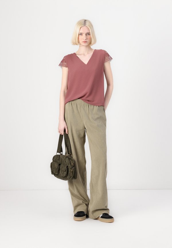ONLLAVENDER PULL UP PANT - Trousers - overland trek3